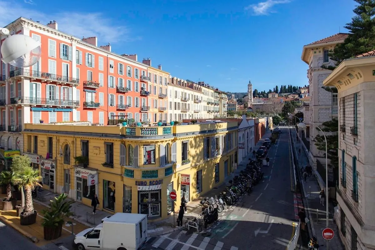 Apartment #17 Suite Gioffredo 3 Chbres Air Conditioning 5Mins Vieux Niceport France