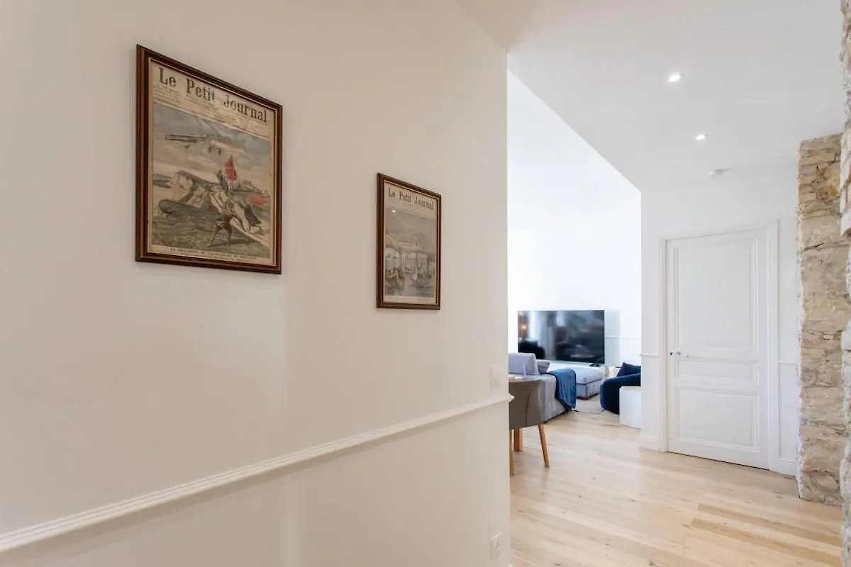 Apartment #17 Suite Gioffredo 3 Chbres Air Conditioning 5Mins Vieux Niceport France