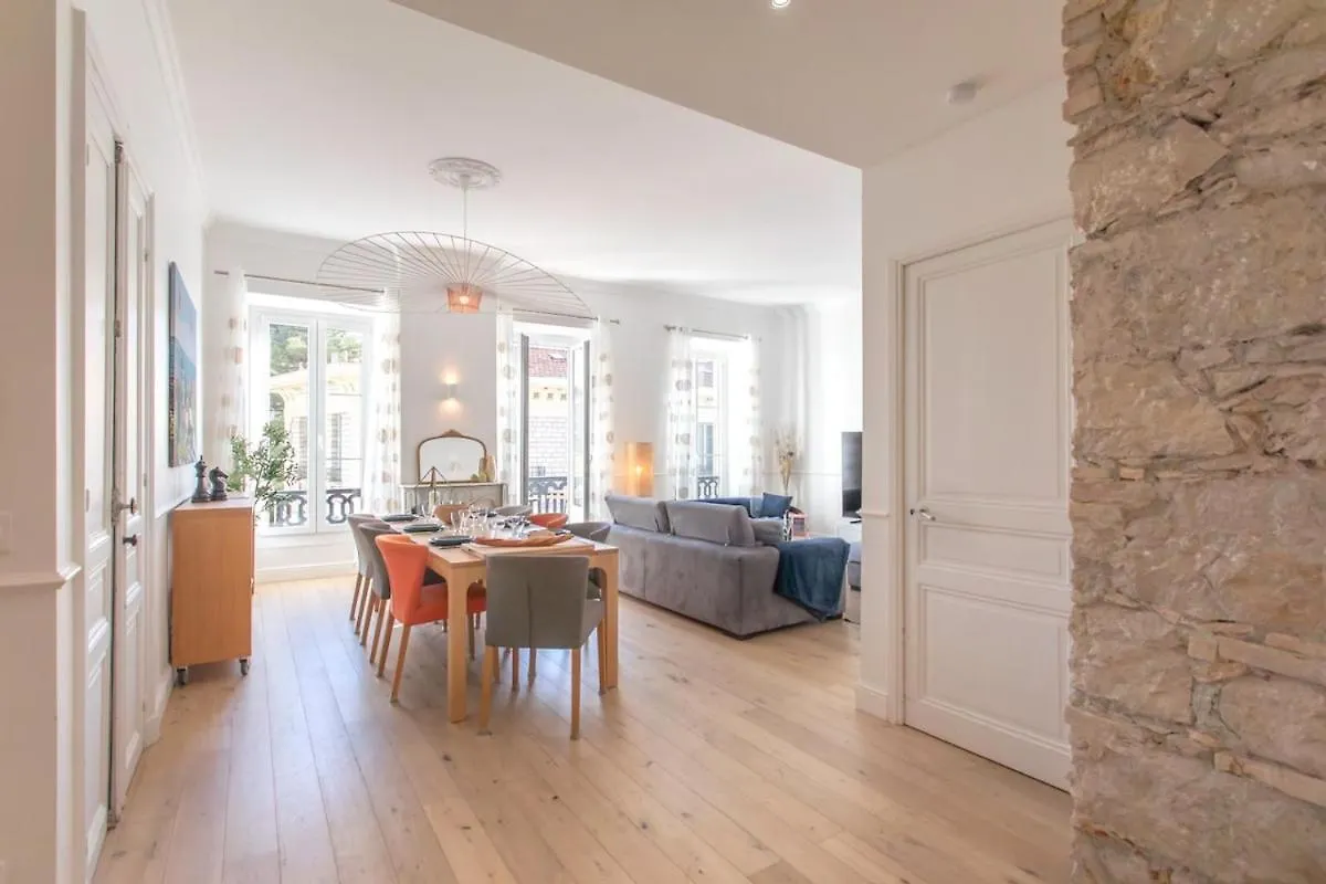 #17 Suite Gioffredo 3 Chbres Air Conditioning 5Mins Vieux Niceport 0*, Nice France