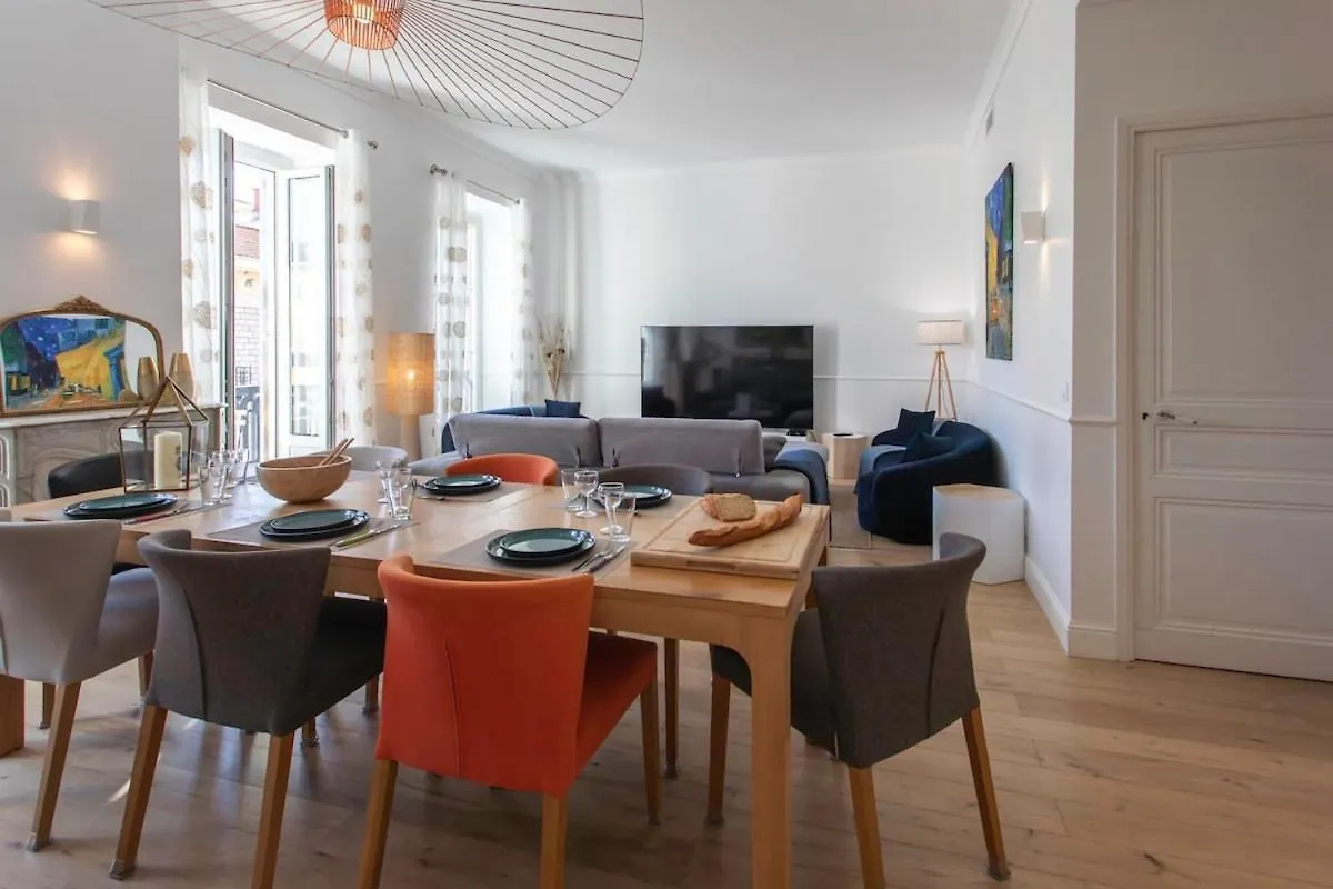 #17 Suite Gioffredo 3 Chbres Air Conditioning 5Mins Vieux Niceport Apartment Nice