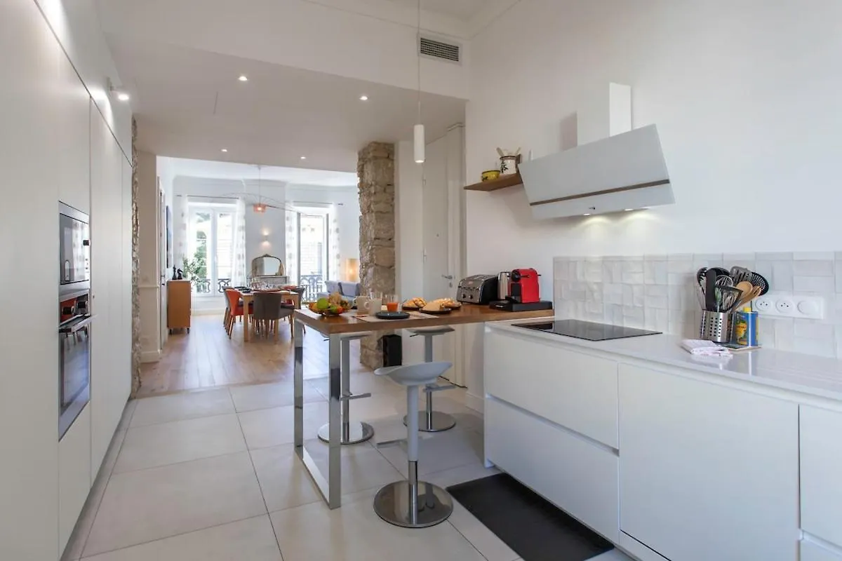 #17 Suite Gioffredo 3 Chbres Air Conditioning 5Mins Vieux Niceport 0*, Nice