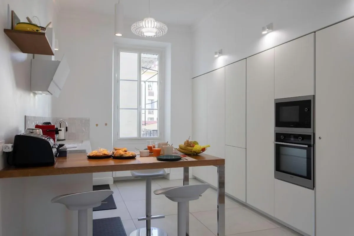#17 Suite Gioffredo 3 Chbres Air Conditioning 5Mins Vieux Niceport Nice