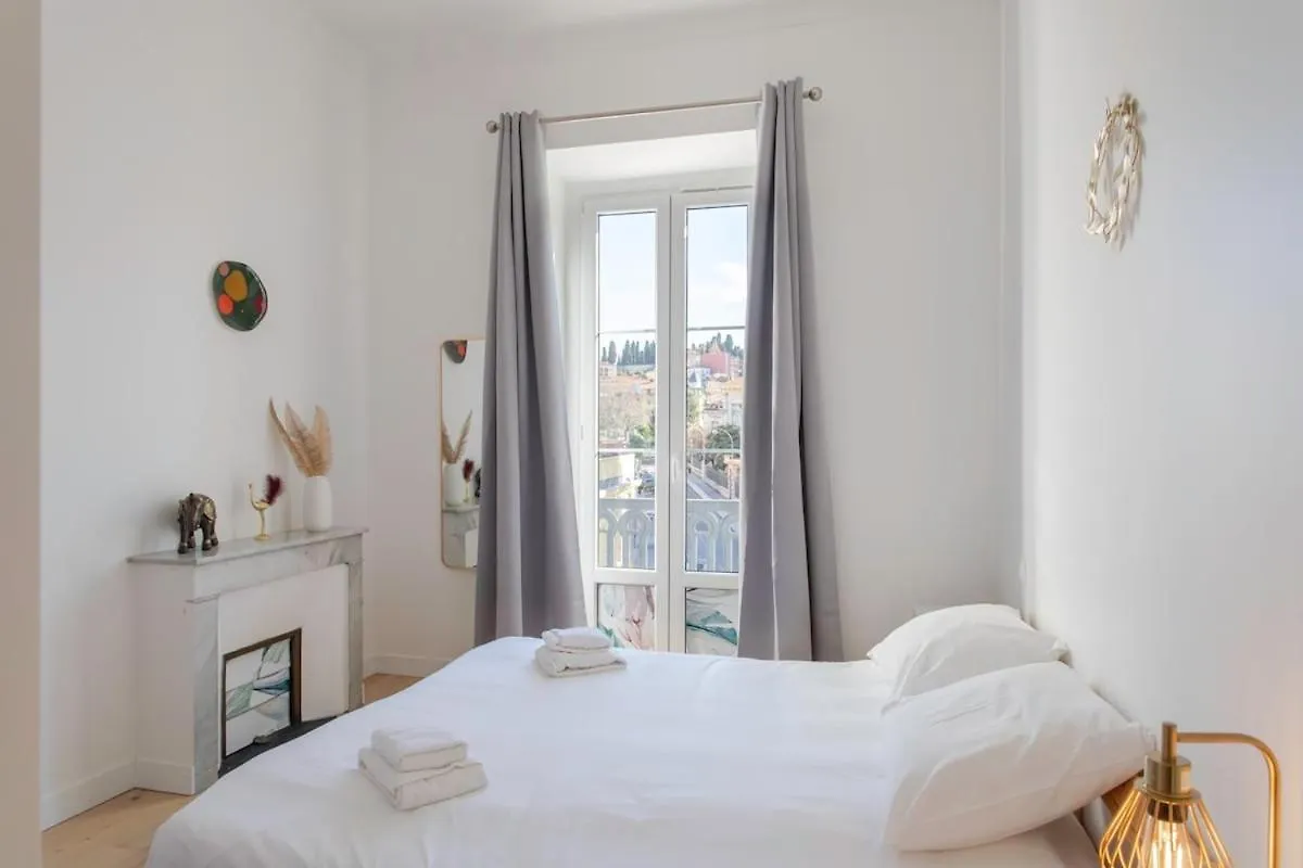 #17 Suite Gioffredo 3 Chbres Air Conditioning 5Mins Vieux Niceport France
