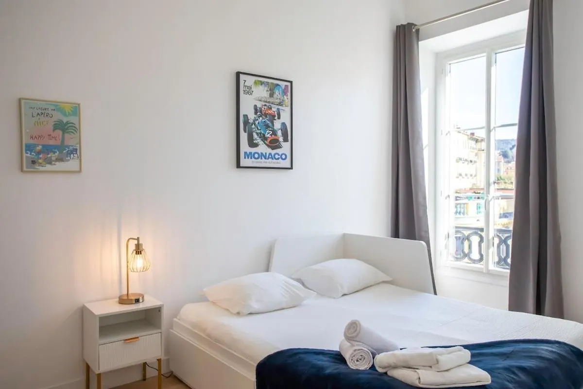 #17 Suite Gioffredo 3 Chbres Air Conditioning 5Mins Vieux Niceport Apartment
