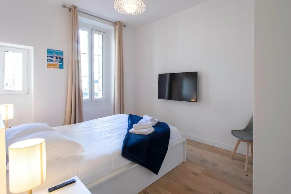 #17 Suite Gioffredo 3 Chbres Air Conditioning 5Mins Vieux Niceport Apartment