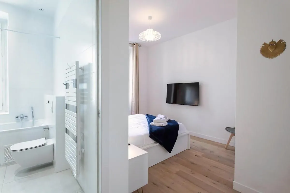 #17 Suite Gioffredo 3 Chbres Air Conditioning 5Mins Vieux Niceport 0*, Nice France